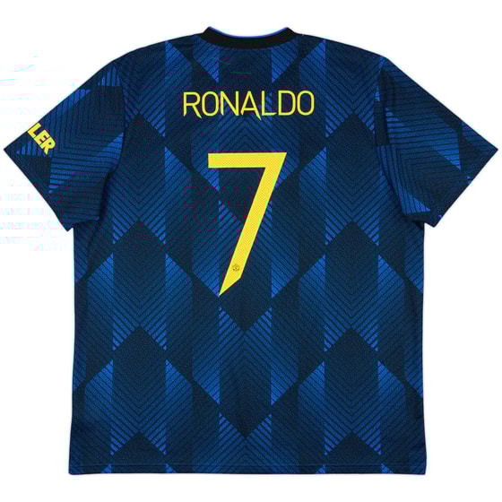 2021-22 Manchester United Third Shirt Ronaldo #7 - 10/10 - (XXL)