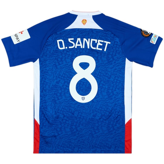 2024-25 Athletic Bilbao Match Issue Europa League Away Shirt O.Sancet #8