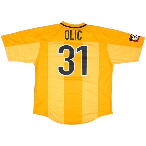 1999-00 Hertha Berlin Match Issue Third Shirt Olic #31