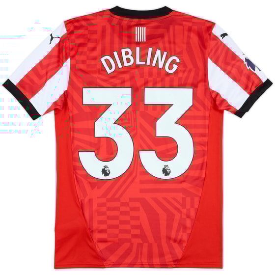 2024-25 Southampton Home Shirt Dibling #33 - 9/10 - (S)