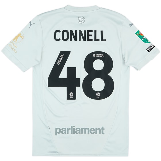 2024-25 Barnsley Match Issue Carabao Cup Away Shirt Connell #48