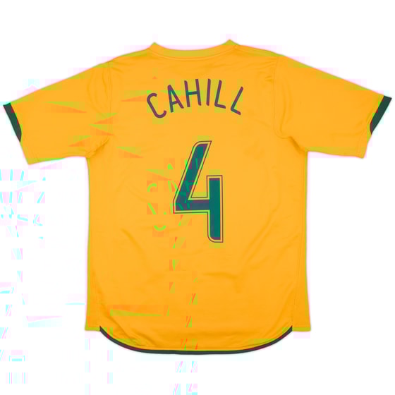 2006-08 Australia Home Shirt Cahill #4 - 8/10 - (L)