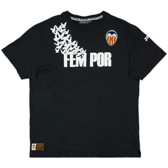 2012-13 Valencia Joma Cotton Tee - 7/10 - (XXL)