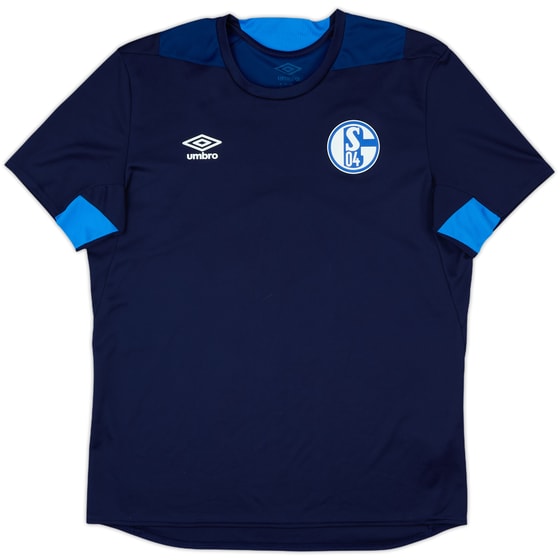 2021-22 Schalke Umbro Training Shirt - 9/10 - (L)