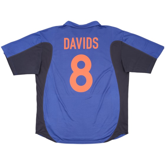 2000-02 Netherlands Away Shirt Davids #8 - 9/10 - (3XL)