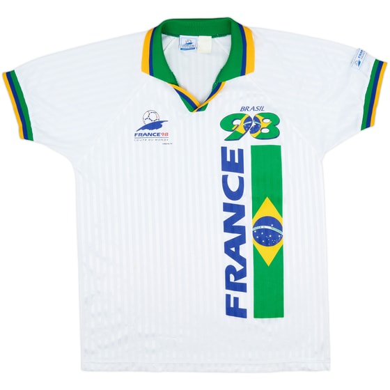 1998 Brazil 'World Cup' Leisure Shirt - 8/10 - (S/M)