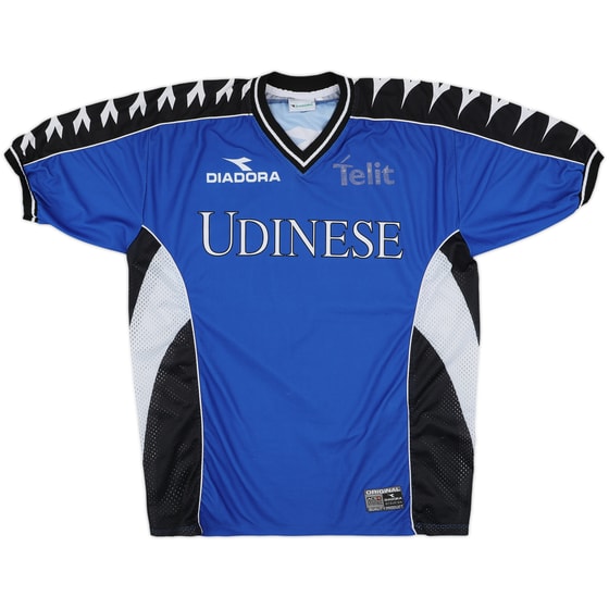 1997-98 Udinese Diadora Training Shirt - 5/10 - (XL)