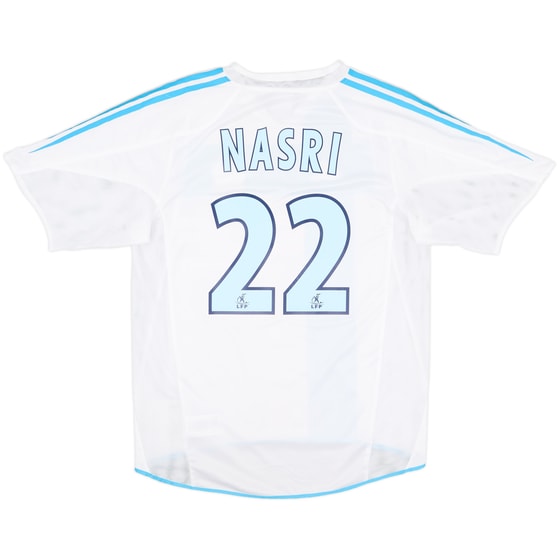 2004-05 Olympique Marseille Home Shirt Nasri #22 - 9/10 - (S)