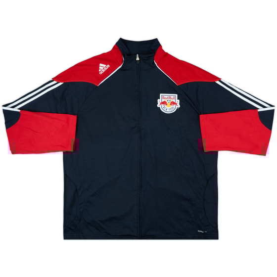 2009-10 New York Red Bulls adidas Track Jacket - 8/10 - (XL)