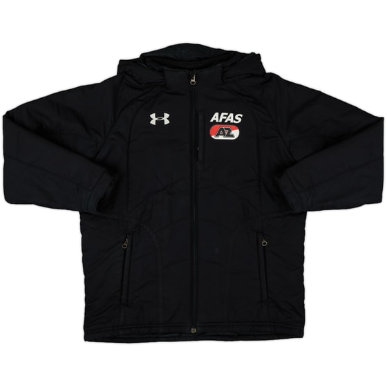 2018-19 AZ Alkmaar Under Armour Padded Bench Coat - 8/10 - (XL.Boys)