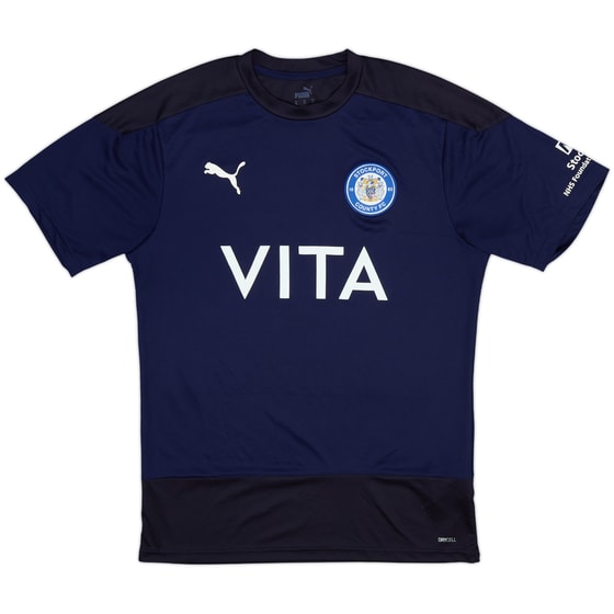 2019-20 Stockport County Puma Training Shirt - 8/10 - (M)