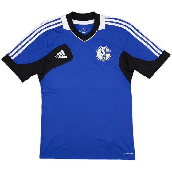 2012-13 Schalke adidas Training Shirt - 7/10 - (M)