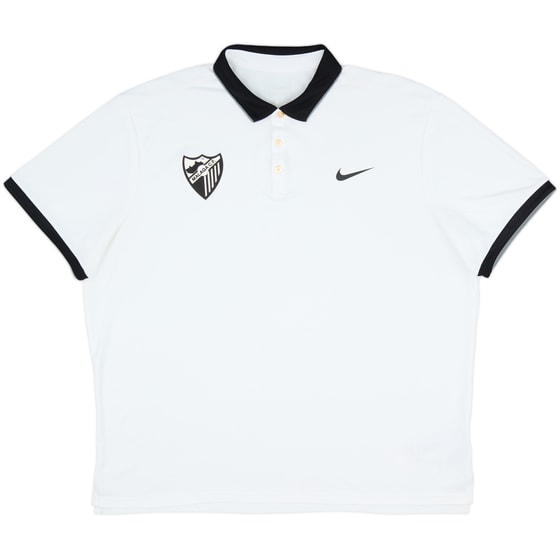 2017-18 Malaga Nike Polo Shirt - 8/10 - (XXL)