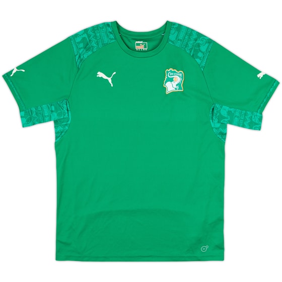 2014-15 Ivory Coast Puma Training Shirt - 8/10 - (L)
