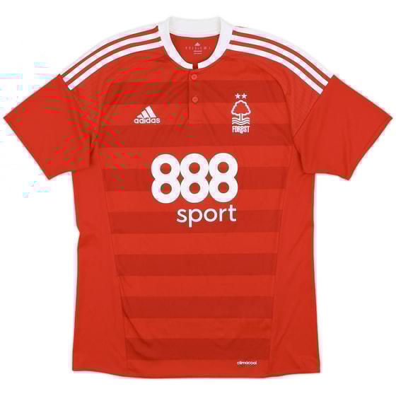 2016-17 Nottingham Forest Home Shirt - 9/10 - (M)
