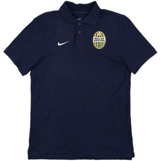 2014-15 Hellas Verona Nike Polo Shirt - 9/10 - (XL.Boys)