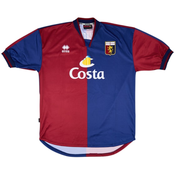 2004-05 Genoa Home Shirt Gradinata Nord #12 - 9/10 - (XL)