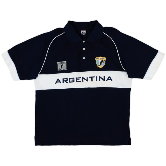2000s Argentina Kevingston Rugby Union Polo Shirt - 9/10 - (M)