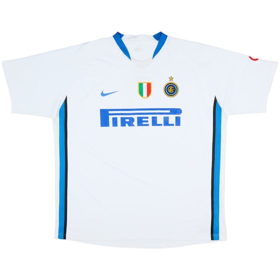 2006-07 Inter Milan Away Shirt - 6/10 - (XL)