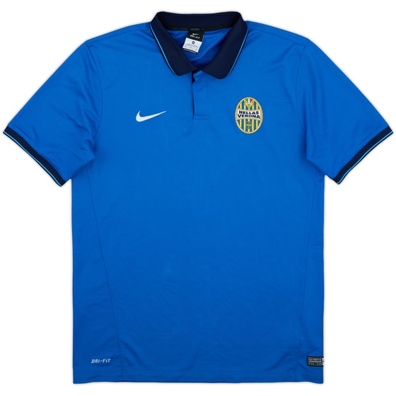 2014-15 Hellas Verona Nike Polo Shirt - 9/10 - (M)