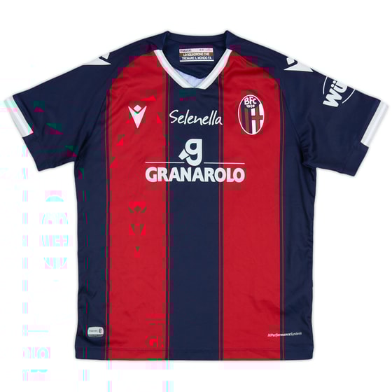2020-21 Bologna Home Shirt #15 - 9/10 - (XXS)