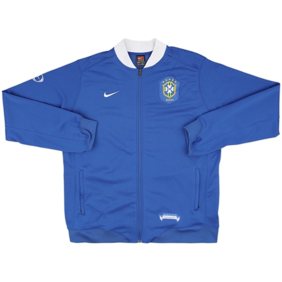 2006-07 Brazil Nike Track Jacket - 6/10 - (XXL)