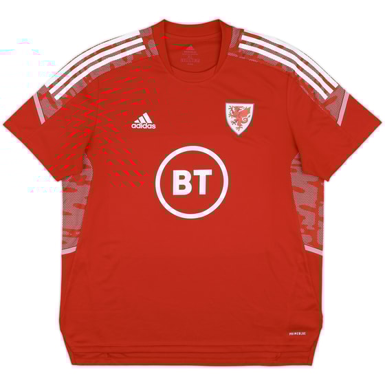 2021-22 Wales adidas Training Shirt - 10/10 - (XL)