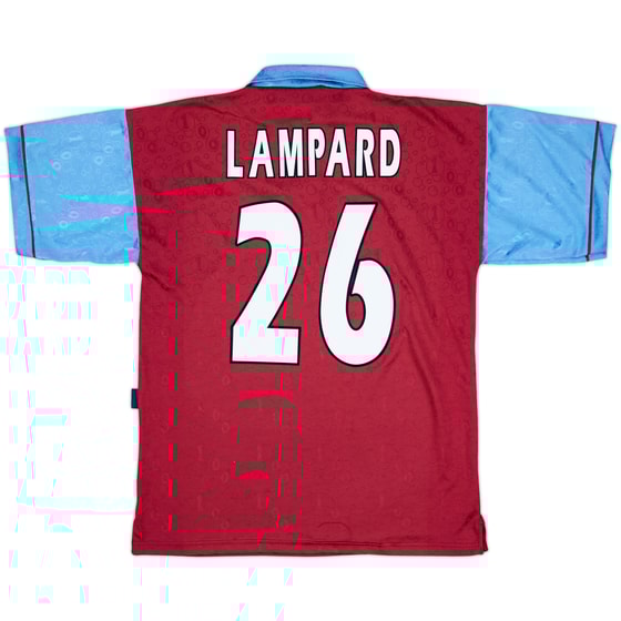 1995-97 West Ham Centenary Home Shirt Lampard #26 - 8/10 - (M)