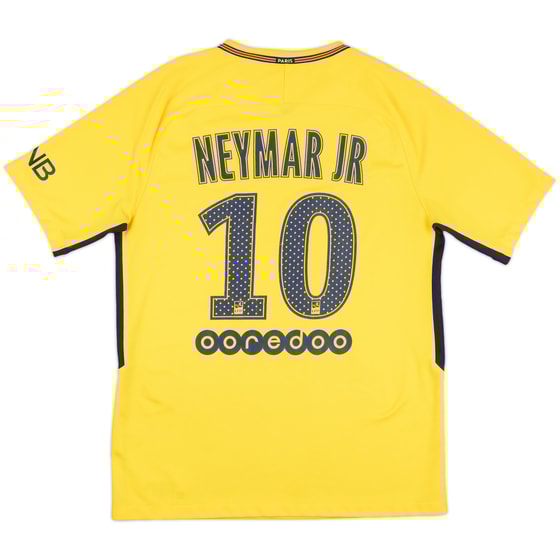 2017-18 Paris Saint-Germain Away Shirt Neymar Jr #10 - 7/10 - (M)