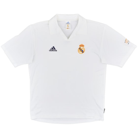 2001 Real Madrid Home Shirt Zidane #5 - 6/10 - (S)