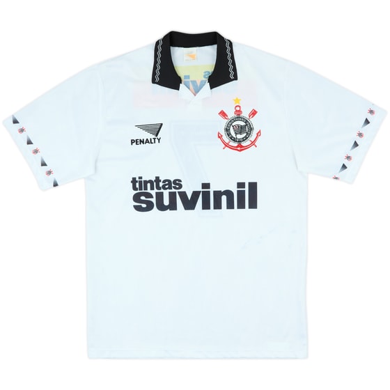 1995 Corinthians Away Shirt #7 - 7/10 - (L)