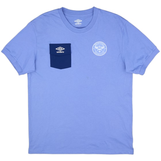 2024-25 Brentford Umbro Cotton Tee - 7/10 - (L)