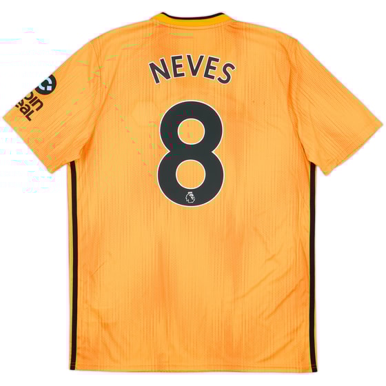 2019-20 Wolves Home Shirt Neves #8 - 8/10 - (L)
