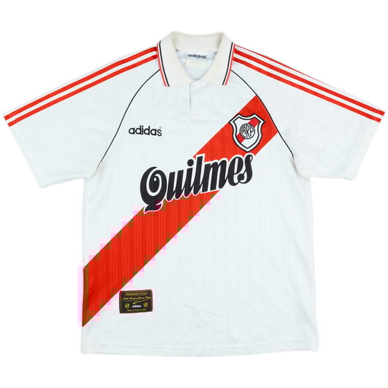 1995-96 River Plate Home Shirt - 8/10 - (L)