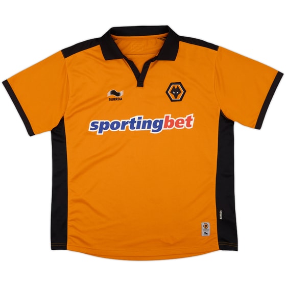 2010-11 Wolves Home Shirt - 8/10 - (XL)