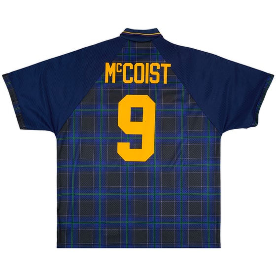 1994-96 Scotland Home Shirt McCoist #9 - 8/10 - (XXL)