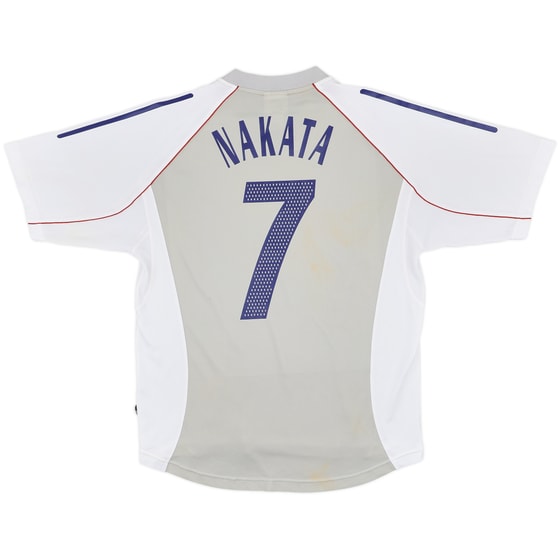 2002-04 Japan Away Shirt Nakata #7 - 6/10 - (L)