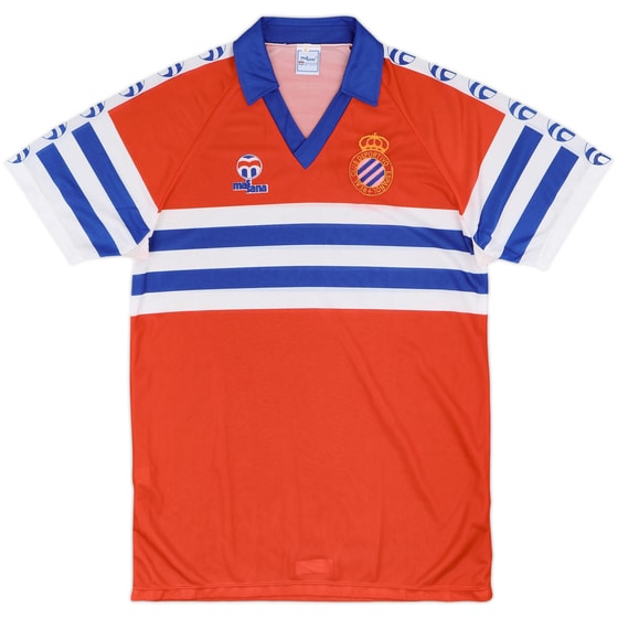 1987-89 Espanyol Away Shirt - 10/10 - (XL)