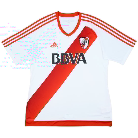 2015-16 River Plate Home Shirt - 9/10 - (XL)
