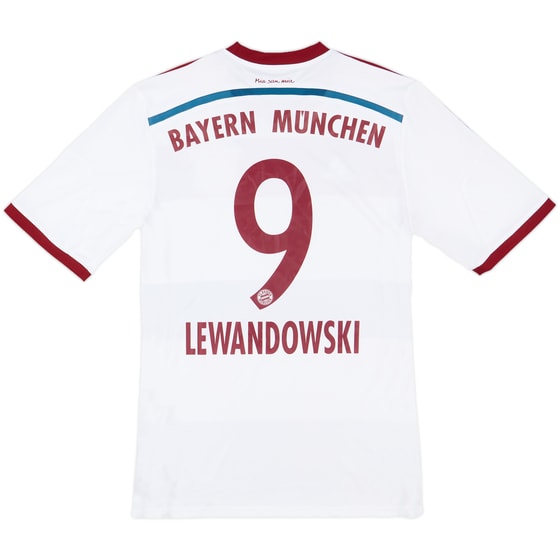 2014-15 Bayern Munich Away Shirt Lewandowski #9 - 8/10 - (S)