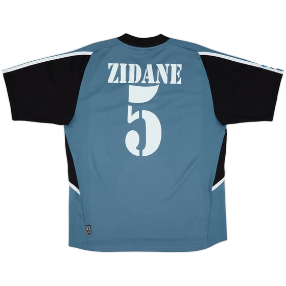 2001 Real Madrid Third Shirt Zidane #5 - 7/10 - (M)
