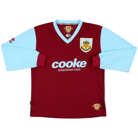 2009-10 Burnley Home L/S Shirt - 8/10 - (S)