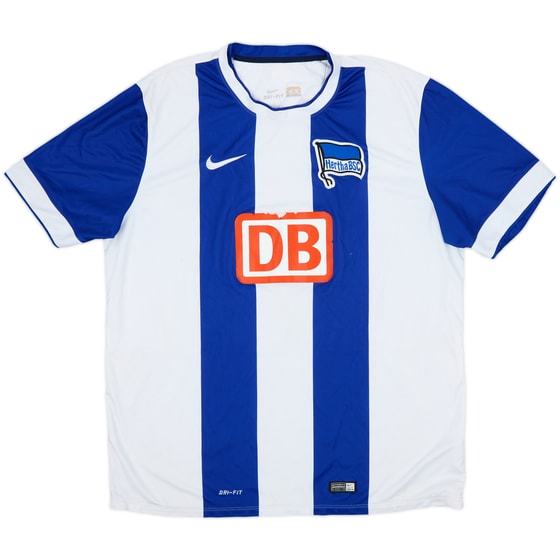 2014-15 Hertha Berlin Home Shirt - 5/10 - (XXL)