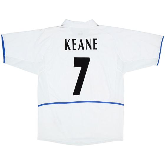 2002-03 Leeds United Home Shirt Keane #7 - 8/10 - (L)