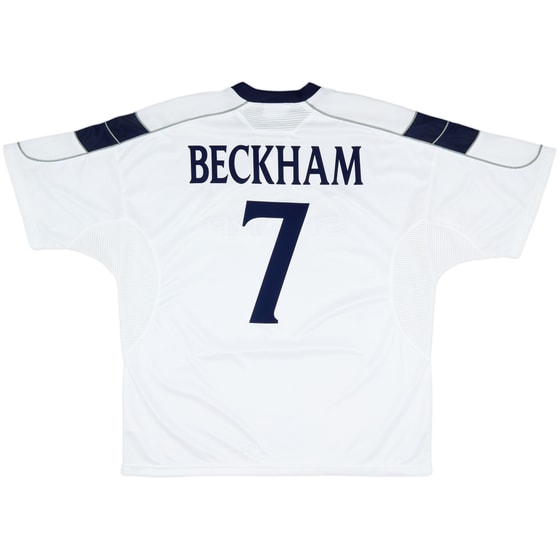 1999-00 Manchester United Third Shirt Beckham #7 - 8/10 - (XXL)