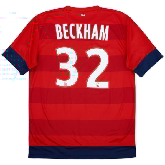 2012-13 Paris Saint-Germain Away Shirt Beckham #32 - 8/10 - (M)