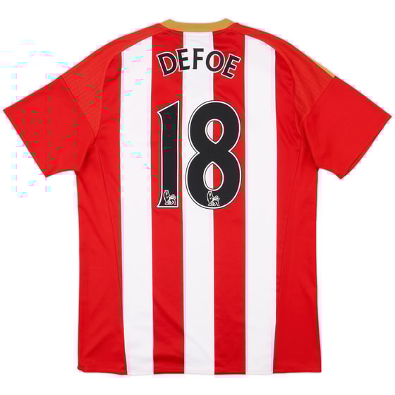 2016-17 Sunderland Home Shirt Defoe #18 - 6/10 - (M)