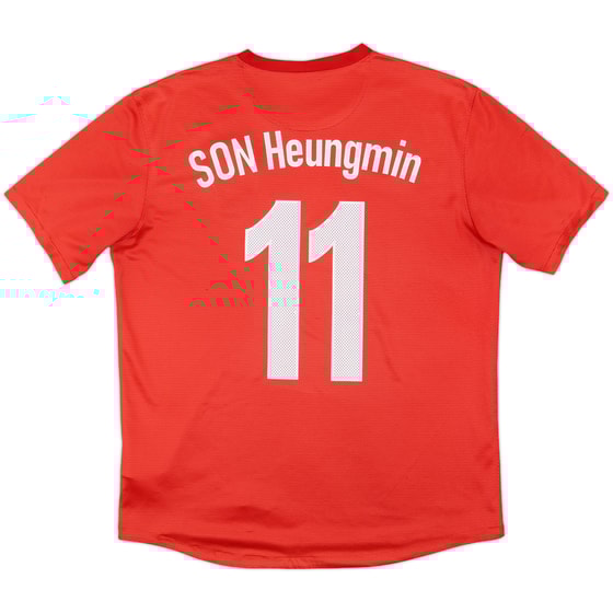 2012-13 South Korea Home Shirt Son Heungmin #11 - 7/10 - (L)