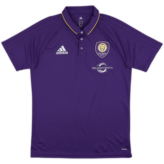 2016-17 Orlando City adidas Polo Shirt - 9/10 - (M)