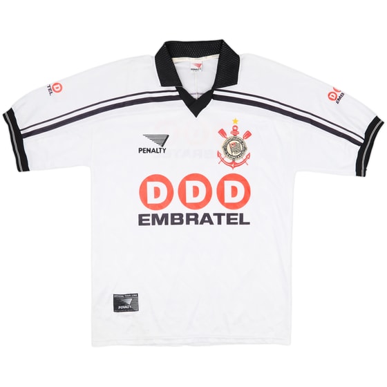 1998 Corinthians Home Shirt - 8/10 - (L)